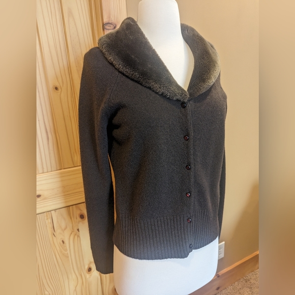 Ann Taylor Loft brown sweater size M - Picture 4 of 4